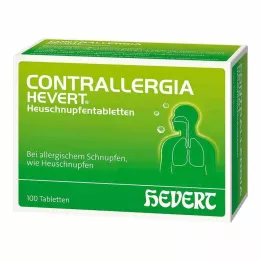 CONTRALLERGIA Hevert heinanohu tabletid, 100 tk
