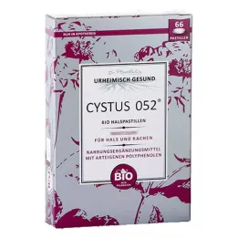 CYSTUS 052 Orgaanilised kurgutabletid, 66 tk