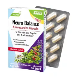 NEURO BALANCE Ashwagandha kapslid Salus, 30 tk