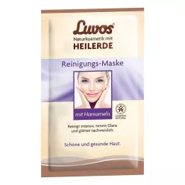 LUVOS Healing Clay Cleansing Mask Natural Cosmetics, 2X7,5 ml