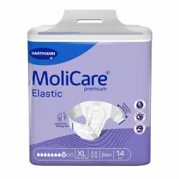 MOLICARE esmaklassiline elastne libisemine 8 tilka Gr.xl, 14 tk