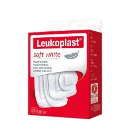 LEUKOPLAST pehme valge Str.19x72/D.25/38x72/38x38mm, 30 tk