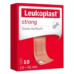 LEUKOPLAST tugevad ribad 19x56 mm, 10 tk