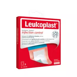 LEUKOPLAST leukomeeritud sorbakt steriil 8x10 cm, 3 tk