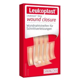 LEUKOPLAST Leukosan Strip steriilne 6x38 mm/6x75 mm, 9 tk