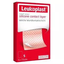LEUKOPLAST Cuticell Contact Steril 5x7,5 cm, 5 tk