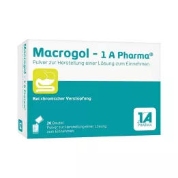MACROGOL-1A Pharma Plv.z.Her.e.Lsg.z.Einnehmen, 20 tk