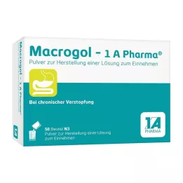 MACROGOL-1A Pharma Plv.z.Her.e.Lsg.z.Einnehmen, 50 tk