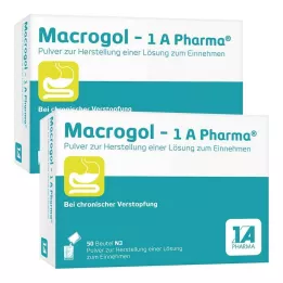 MACROGOL-1A Pharma Plv.z.Her.e.Lsg.z.Einmahlen, 100 tk