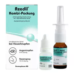 AZEDIL Kombi pakk 0,5 mg/ml AT 1 mg/ml nasal spr., 1 tk