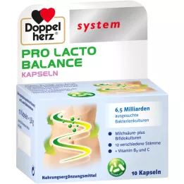 Doppelherz Pro Lacto tasakaalu süsteemi kapslid, 10 tk