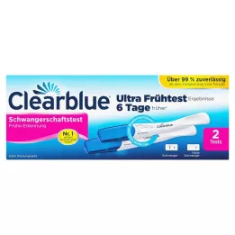 CLEARBLUE Rasedustesti varajane avastamine, 2 tk
