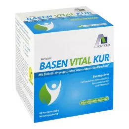 BASEN VITAL KUR pluss D3+K2-vitamiini pulber, 60 tk