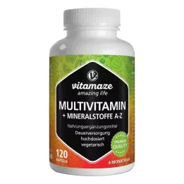MULTIVITAMIN KAPSELN suur annus, 120 tk