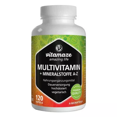 MULTIVITAMIN KAPSELN suur annus, 120 tk