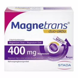 MAGNETRANS duo-aktiv 400 mg pulgad, 50 tk