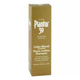 PLANTUR 39 värvi blond füto-kofeiini šampoon, 250 ml