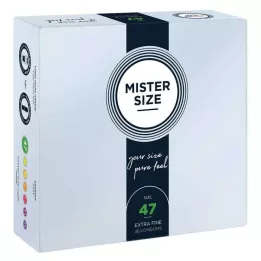 MISTER Kondoome suurus 47, 36 tk