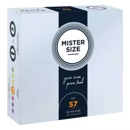 MISTER Kondoome suurus 57, 36 tk