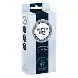 MISTER Kondoome suurus 47, 10 tk