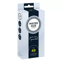 MISTER Kondoome suurus 49, 10 tk