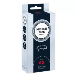 MISTER Kondoome suurus 60, 10 tk