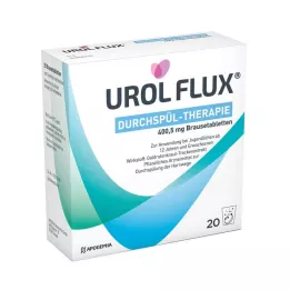 UROL FLUX Õhetusravi 400,5 mg kihisevad tabletid, 20 tk