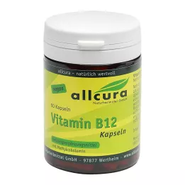 VITAMIN B12 KAPSLID, 60 tk