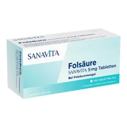 Foolhape Sanavita 5 mg tabletid, 100 tk