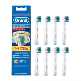 Oral-B kinnituspintsli täpsusega puhas bacteriensch.7 + 1, 8 tk