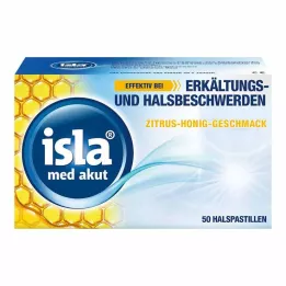 ISLA MED ägeda tsitruselise mee pastillid, 50 tk