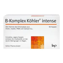 B-kompleks Köhleri intensiivsed kapslid, 90 tk