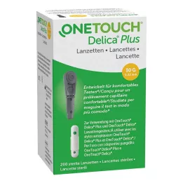 ONE TOUCH Delica Plus nõellansetid, 200 tk