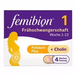 FEMIBION 1 varajase raseduse tablett, 28 tk
