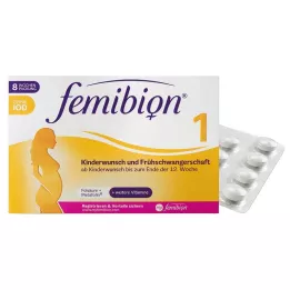 FEMIBION 1 lastesoov+varane rasedus ilma jooditablettideta, 60 tk