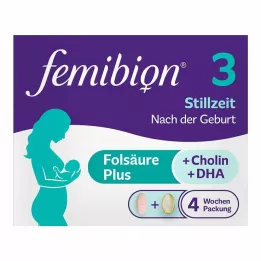 FEMIBION 3 rinnaga toitmise kombineeritud pakk, 2X28 tk