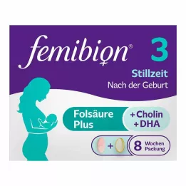 FEMIBION 3 rinnaga toitmise kombineeritud pakk, 2X56 tk