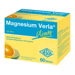 MAGNESIUM VERLA otsegraanulid tsitruselised, 60 tk
