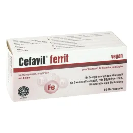 Cefavit ferriit kõvakapslid, 60 tk