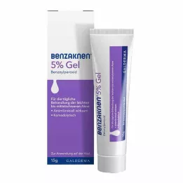 BENZAKNEN 5% geel, 15 ml