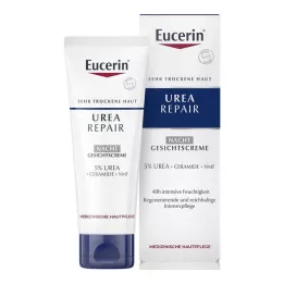EUCERIN UreaRepair näokreem 5% öö, 50 ml