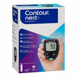 CONTOUR Järgmine NEU Seadke vere glükoosimeeter mg/dl, 1 tk