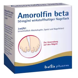 AMOROLFIN beeta 50 mg/ml toimeainega küünelakk, 3 ml