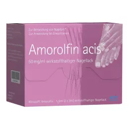AMOROLFIN acis 50 mg/ml toimeainega küünelakk, 6 ml