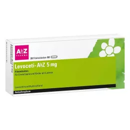 LEVOCETI-AbZ 5 mg õhukese polümeerikattega tabletid, 20 tk