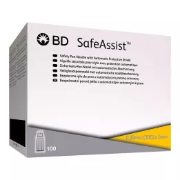 BD SAFEASSIST Ohutuspliiatsi nõelad 30 G 5 mm, 100 tk