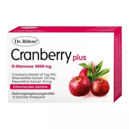 DR.BÖHM Cranberry plus graanulid, 10 tk