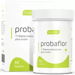 NUPURE probaflor probiootikumid soolestiku puhastamiseks kapslid, 90 tk