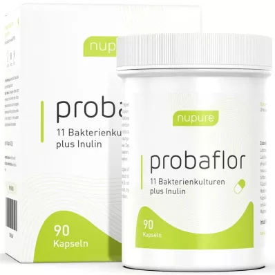 NUPURE probaflor probiootikumid soolestiku puhastamiseks kapslid, 90 tk