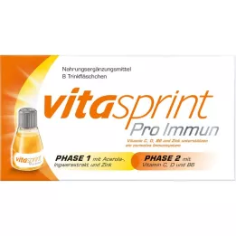 VITASPRINT Pro Immun joogipudelid, 8 tk
